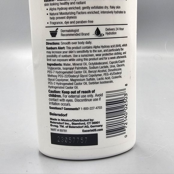 Eucerin Advanced Repair And Intensive Repair Lotion And Cream - Picture 8 of 8
